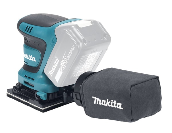 Ponceuse vibrante sans fil multifonction 18V LXT machine seule - DBO480Z - Makita - Brico Dépôt