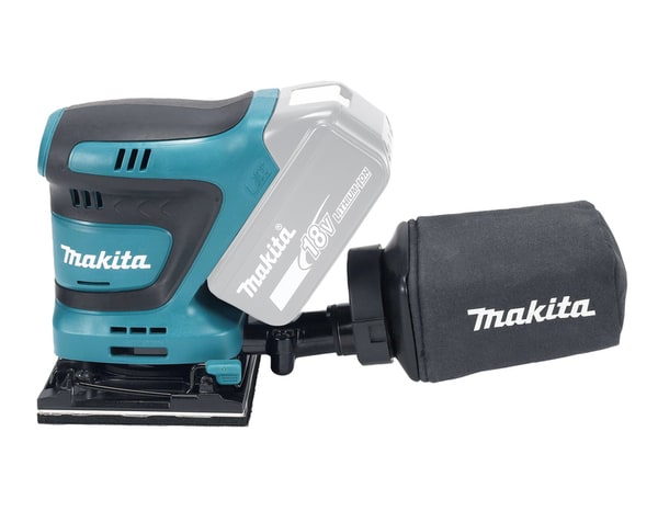 Ponceuse vibrante sans fil multifonction 18V LXT machine seule - DBO480Z - Makita - Brico Dépôt