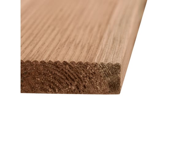 Lame de terrasse en bois marron - 2400 x 95 x 2 mm - Brico Dépôt