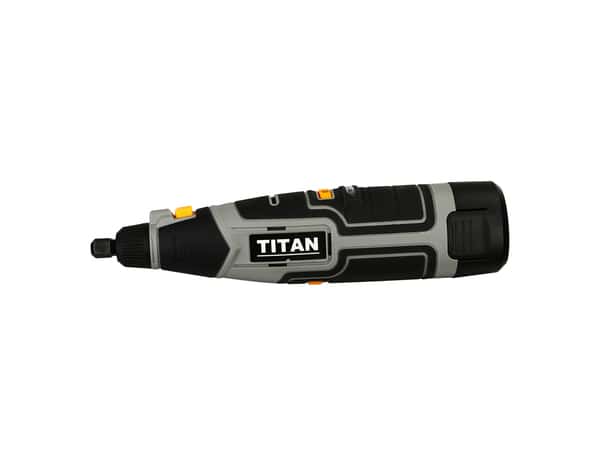 Outil rotatif multifonction sans fil 12V + 15 accessoires - Titan - Brico Dépôt