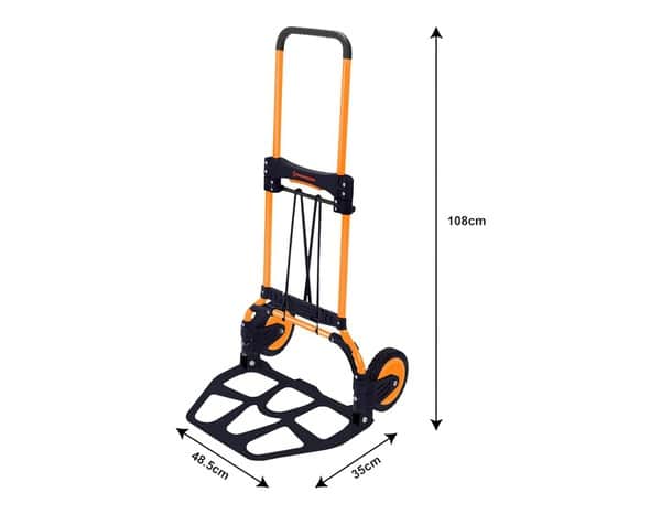 Diable pliant et compact charge maxi 120 kg - Brico Dépôt