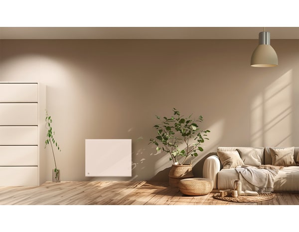 Radiateur électrique à inertie sèche cœur de céramique blanc "Loxy" 2000 W - Brico Dépôt