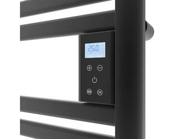 Sèche serviette Barone noir 500 W - DéLonghi - Brico Dépôt