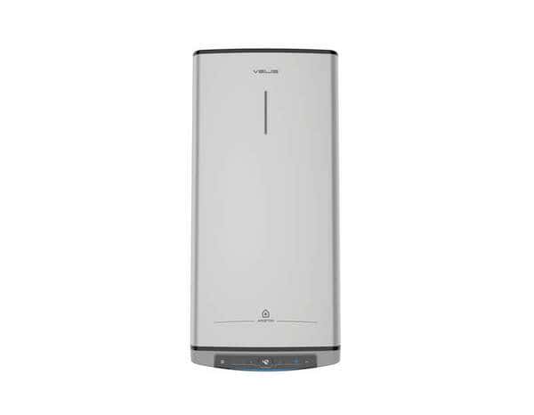 Chauffe-eau électrique plat gris multi positions "Velis Tech Wifi" - 80L - Ariston - Brico Dépôt