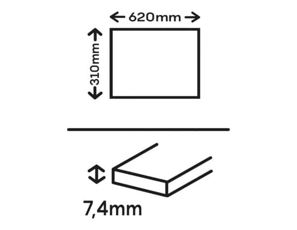 Carrelage de sol intérieur "Metalizato Muschio" - Brico Dépôt