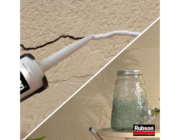 Mastic-colle FlexTec 101 Pro blanc 280 ml - Rubson - Brico Dépôt