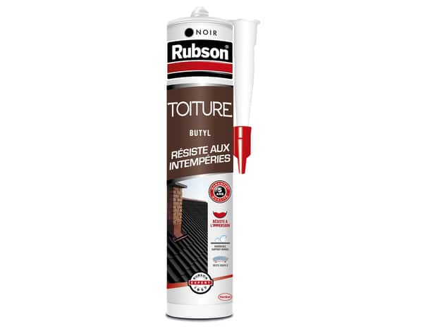 Mastic Perfect Home joints et fissures toitures noir cartouche 280 ml - Rubson - Brico Dépôt