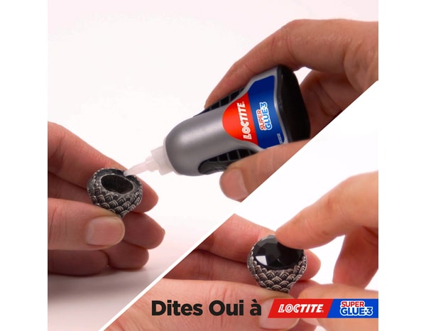 Colle cyanoacrylate control liquide superglue-3, tube 3 g - Loctite - Brico Dépôt