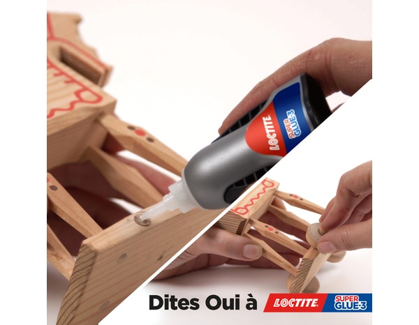 Colle cyanoacrylate control liquide superglue-3, tube 3 g - Loctite - Brico Dépôt