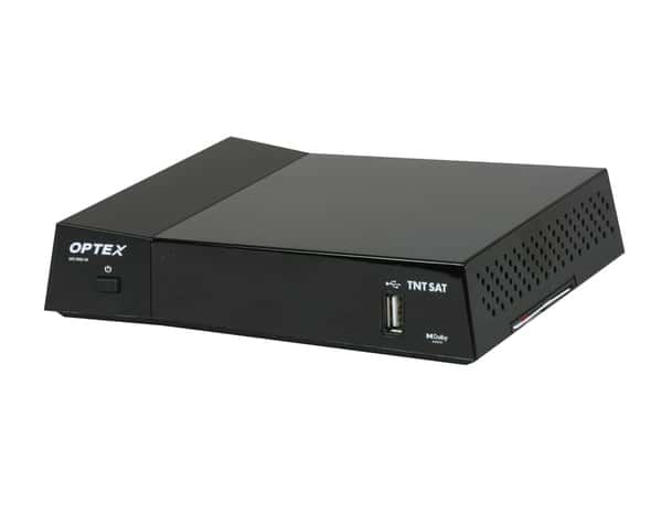 Décodeur satellite TNT SAT HD "OPTEX" - Optex - Brico Dépôt