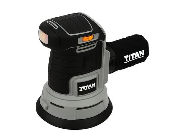 Ponceuse excentrique sans fil 18V sans batterie - Titan - Brico Dépôt