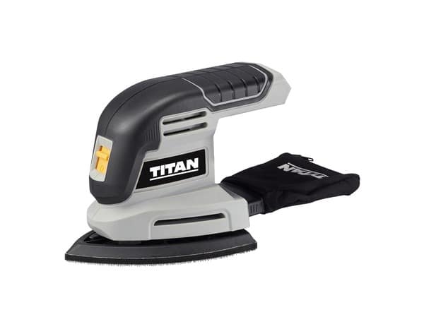 Ponceuse triangulaire sans fil 18V sans batterie - Titan - Brico Dépôt