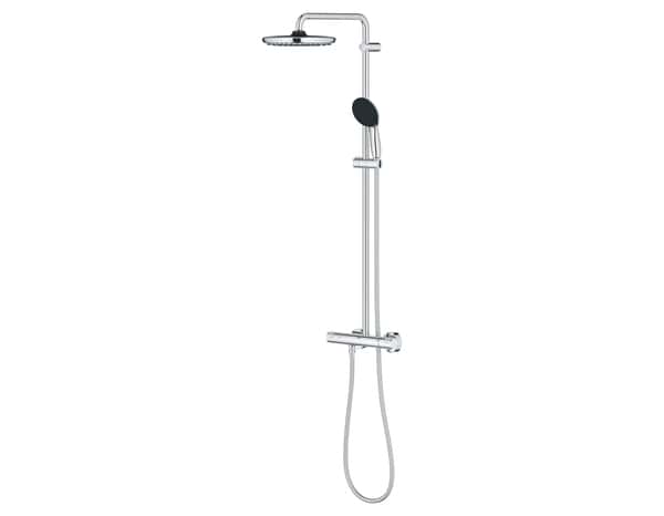 Colonne de douche "Vitalio start system 250" + mitigeur thermostatique - Grohe - Brico Dépôt