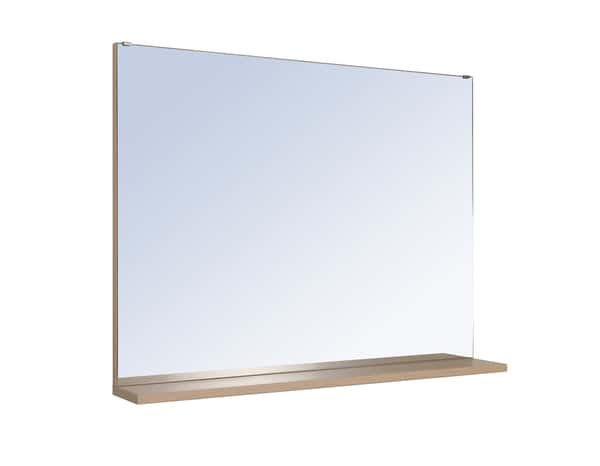 Ensemble meuble + vasque + miroir “Tolima” blanc - L.79 x P. 45 x H. 60 cm. - Brico Dépôt