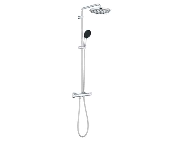 Colonne de douche "Vitalio start system 250" + mitigeur thermostatique - Grohe - Brico Dépôt