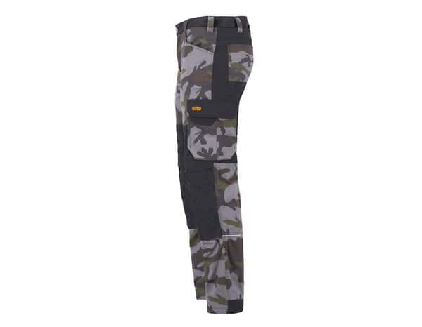 Pantalon multi poches "Evenson Camo"  T44 - Site - Brico Dépôt