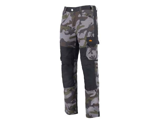 Pantalon multi poches "Evenson Camo"  T44 - Site - Brico Dépôt