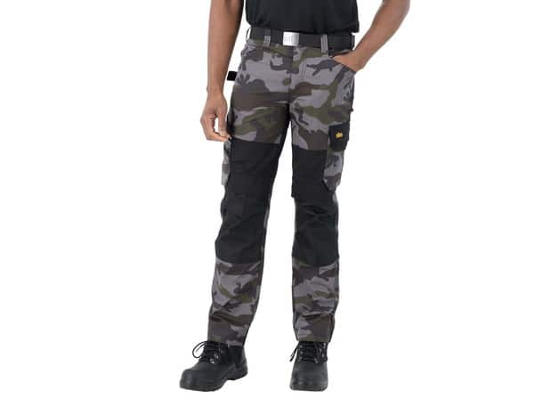 Pantalon multi poches "Evenson Camo"  T44 - Site - Brico Dépôt