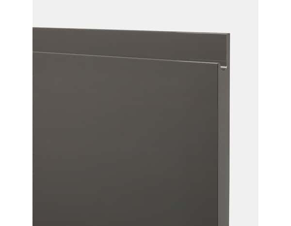 Façade 1 porte "Glorian" anthracite l. 29,7cm x H. 71,5cm - GoodHome - Brico Dépôt