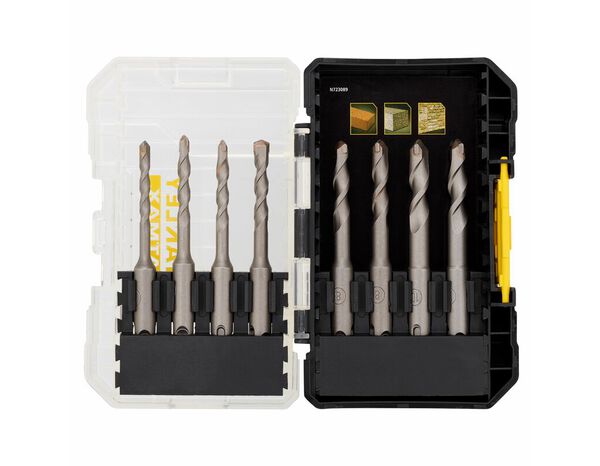 COFFRET 8 FORETS SDS PLUS - Stanley Fatmax - Brico Dépôt