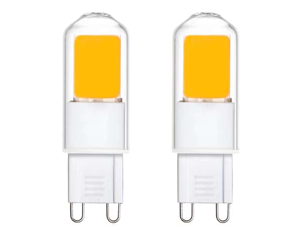  LOT DE 2 AMPOULES G9 220LM 2700K - Bodner - Brico Dépôt