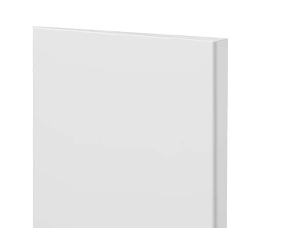 Façade 1 porte "Dorice" blanc brillant L30xH81 - GoodHome - Brico Dépôt