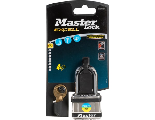 Cadenas marine 44mm anse 38mm d. 8mm - Masterlock - Brico Dépôt