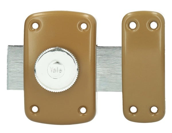 Verrou bouton/cylindre yale YV10 40 mm - Yale - Brico Dépôt