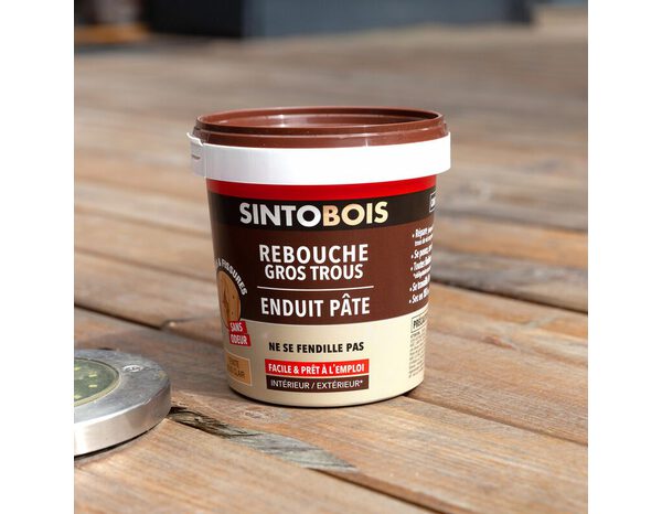 SintoBois Enduit Gros Trous - 500g - Brico Dépôt