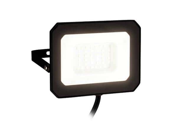 Projecteur LED 30W noir sans détecteur - Brico Dépôt