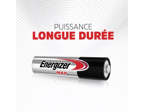 Pile Max AA - Pack de 4 - Energizer - Brico Dépôt