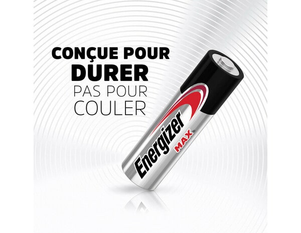 Pile Max AA - Pack de 4 - Energizer - Brico Dépôt