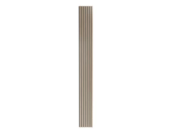 Lot de 2 panneaux décoratifs en HDF et feutrine - H. 260 x L. 30 cm, ép. 13 mm. - Brico Dépôt