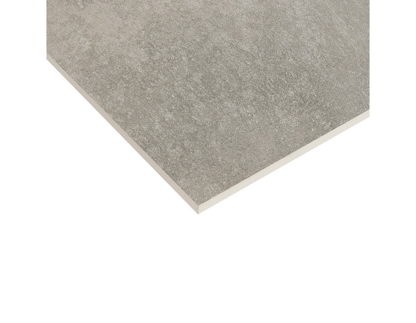 Carrelage d'intérieur grès cérame émaillé gris clair "Metal Titanium" - 30.8 x 61.5 cm - Brico Dépôt