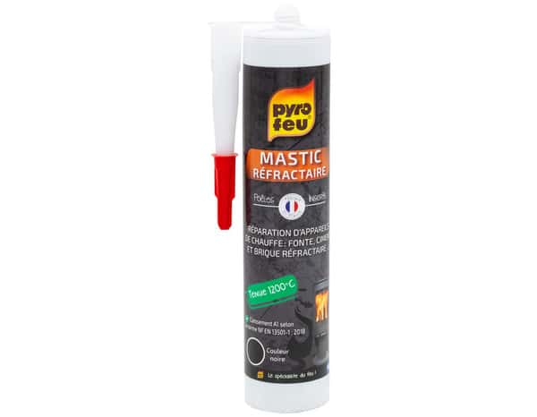 mastic réfractaire Pyrofeu de 310 ml - Pyrofeu - Brico Dépôt