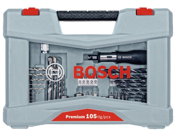 Coffret Premium X-Line - 105 Pièces - Bosch - Brico Dépôt