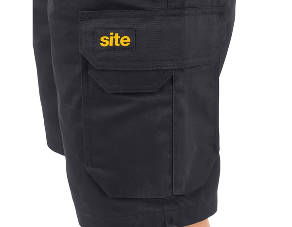 Short de travail "SEMBER" noir multi poches T40 - Site - Brico Dépôt