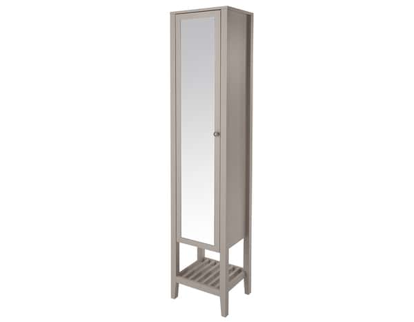 Colonne miroir - Perma Gris - H. 190 cm - GoodHome - Brico Dépôt