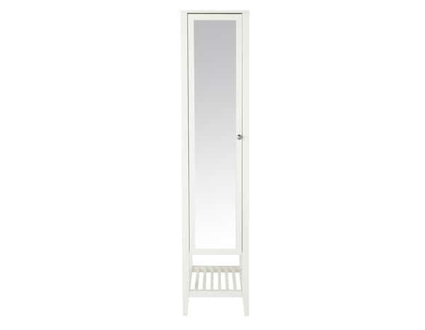 Colonne miroir - perma blanc - H. 190 cm - GoodHome - Brico Dépôt