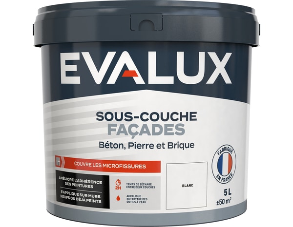 Sous couche façade 5 L - Evalux - Brico Dépôt