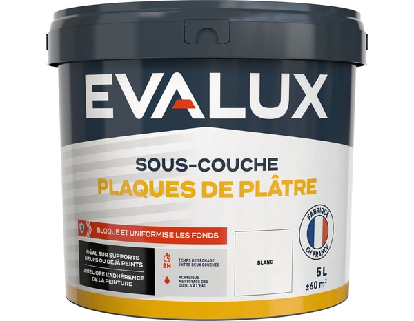 Sous couche murs 5 L - Evalux - Brico Dépôt