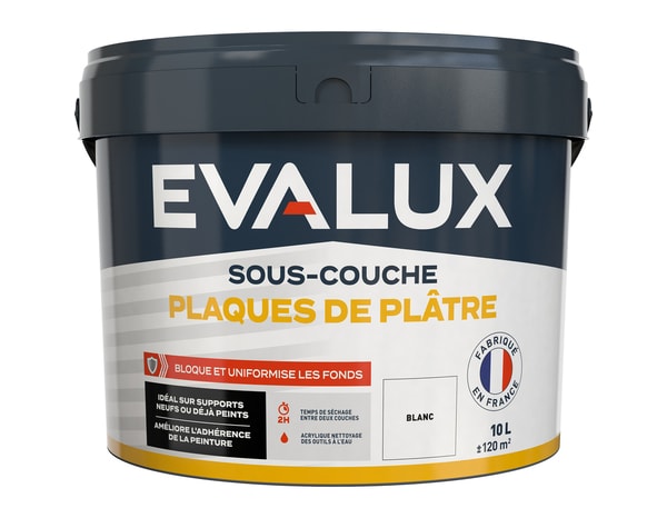 Sous couche murs 10 L - Evalux - Brico Dépôt