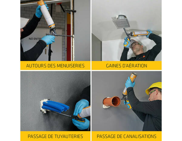 Mousse expansive sikaboom gun 528 - 500 ml - Sika - Brico Dépôt