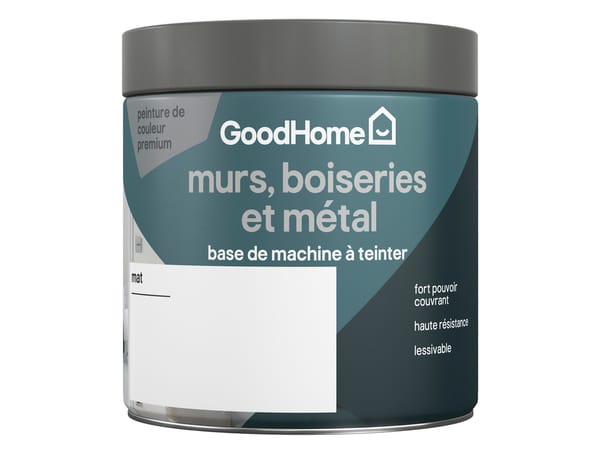 Peinture murs, boiseries et métal 236 ml mat Base C - GoodHome - Brico Dépôt