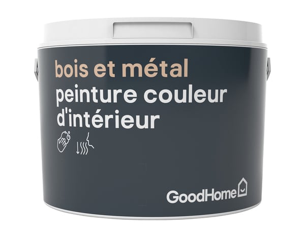 Peinture murs, boiseries et métal satin 2,5 L Base A - GoodHome - Brico Dépôt