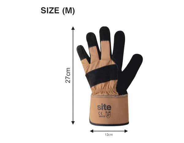 Gants cuir et polyester pour tâches intensives T9 - Site - Brico Dépôt