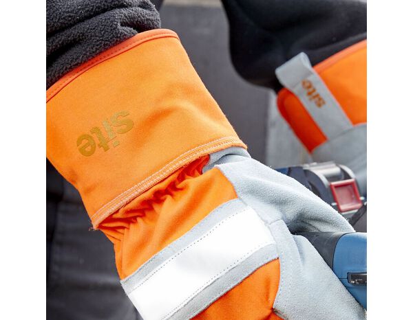 Gants thermique de manutention en cuir et polyester T9 - Site - Brico Dépôt