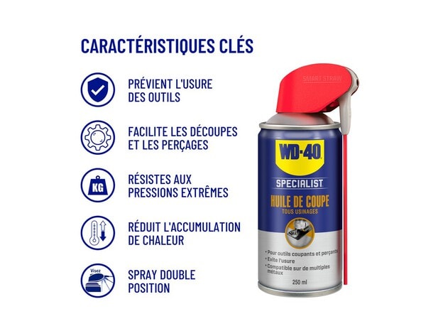 Wd40 specialist huile de coupe 250 ml - WD40 - Brico Dépôt