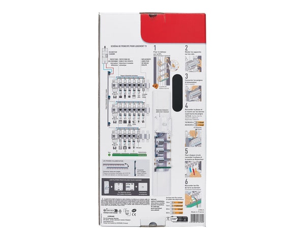 Coffret nu - 39 modules - 3 rangées - Legrand - Brico Dépôt