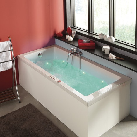 Baignoire Mixte Cubic 170x80 Cm Brico Depot